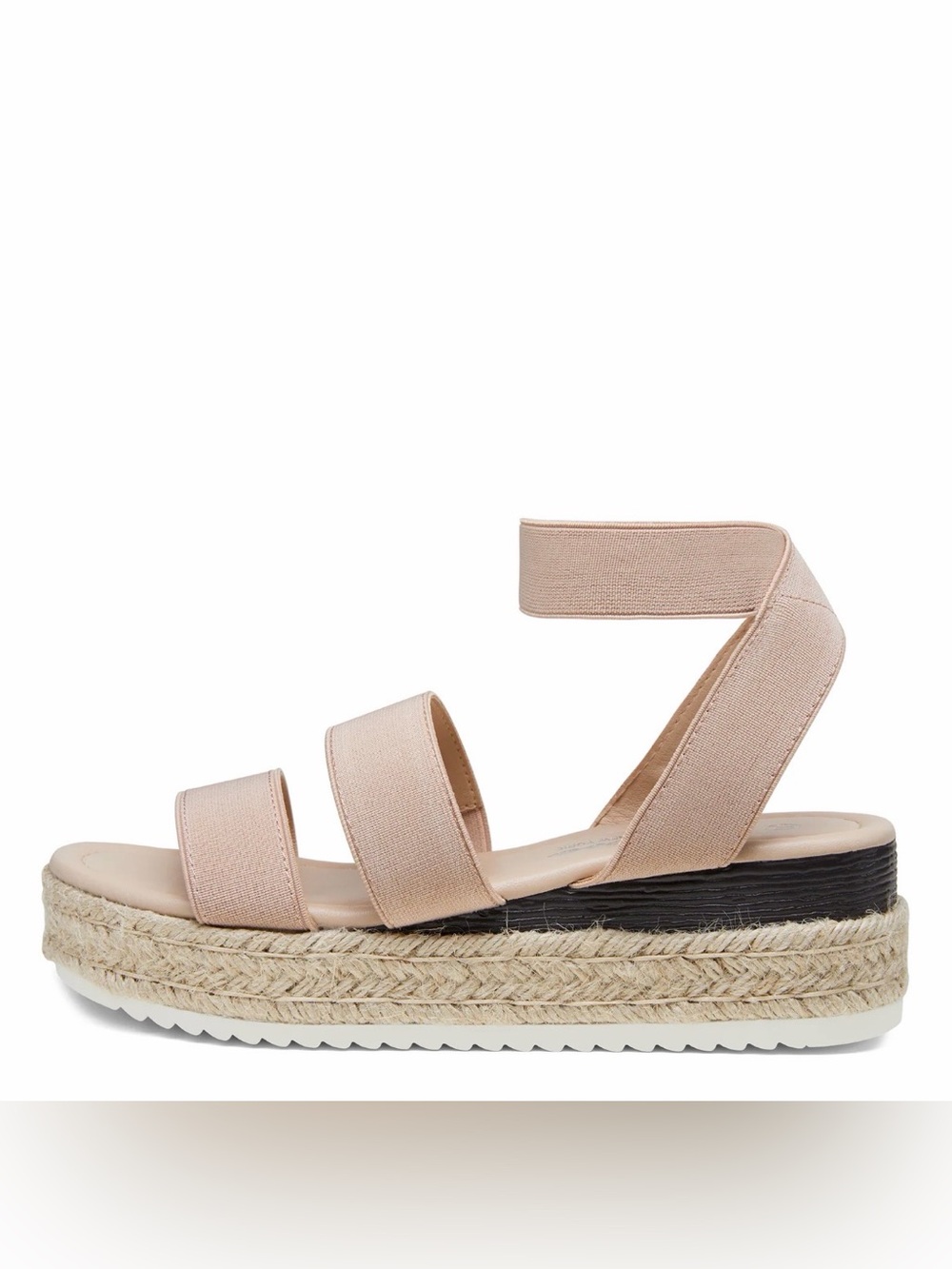 Women’s Blush Platform Espadrille Sandal with Ankle Strap